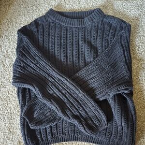 Universal Thread Men's Charcoal Crewneck Sweater